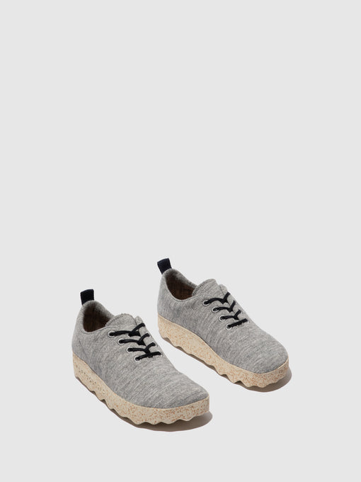 Asportuguesas Camp Trainers Grey Merino Wool - Naisten Lace-up Trainers ASPP018964FI Harmaat